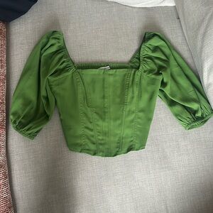 Abercrombie green top
